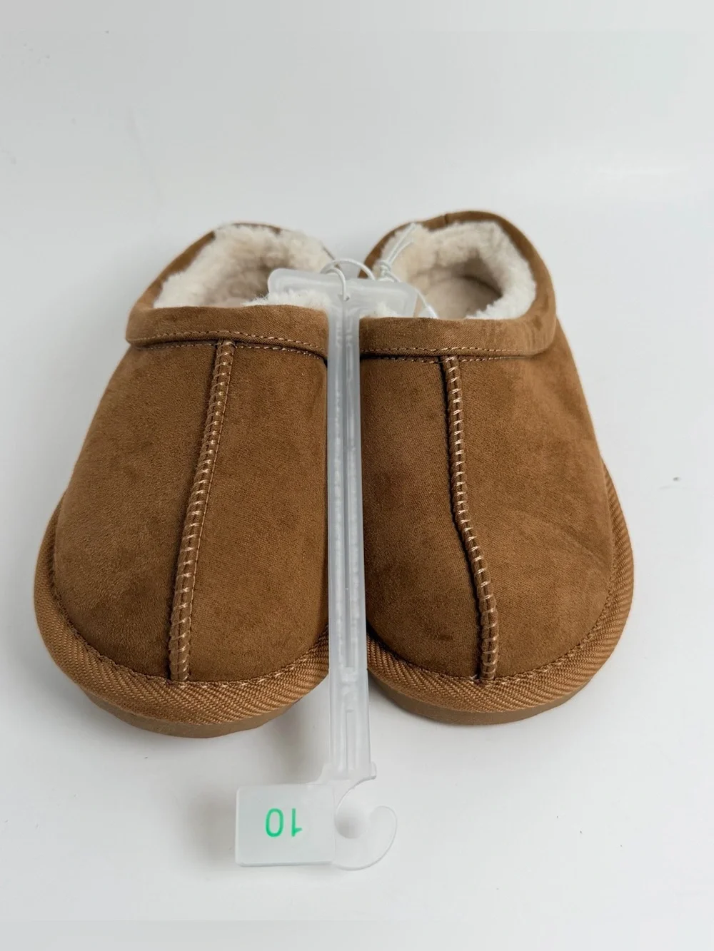 Target Kids Brown Faux-Shearling Slip-On Slippers